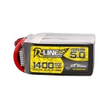 Tattu R-Line Version 5.0 V5 1200 1400mAh 150C 6S 22.2V Battery XT60 Plug Racing Drone RC Quadcopter